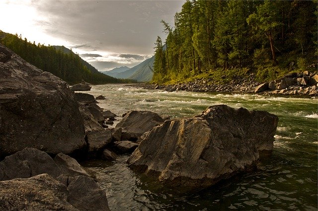 řeka, příroda