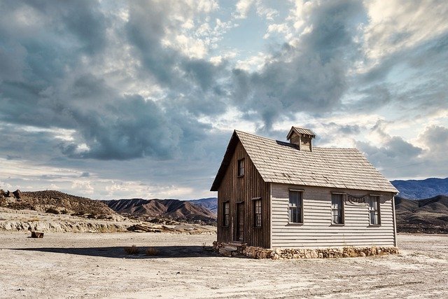 dům v poušti